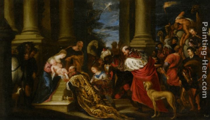 Juan Antonio Frias y Escalante The Adoration of the Magi